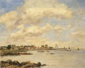 尤金 布丹 : View of Saint-Vaast-La-Houghe